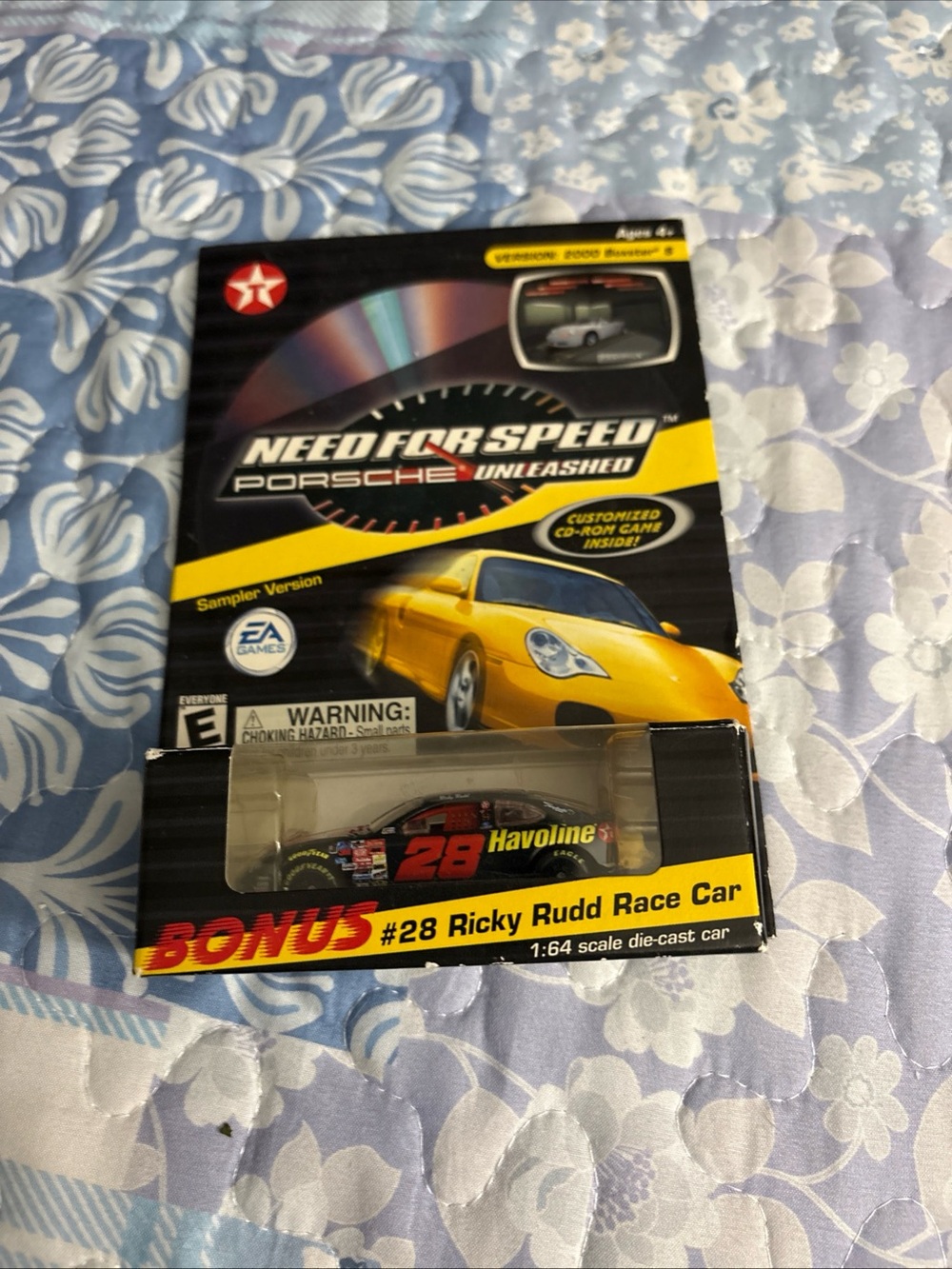 Porsche Unleashed Bonus #28 Ricky Rudd Havoline Race Car - Black/Yellow